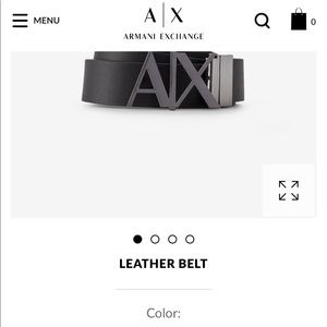 Armani Belt